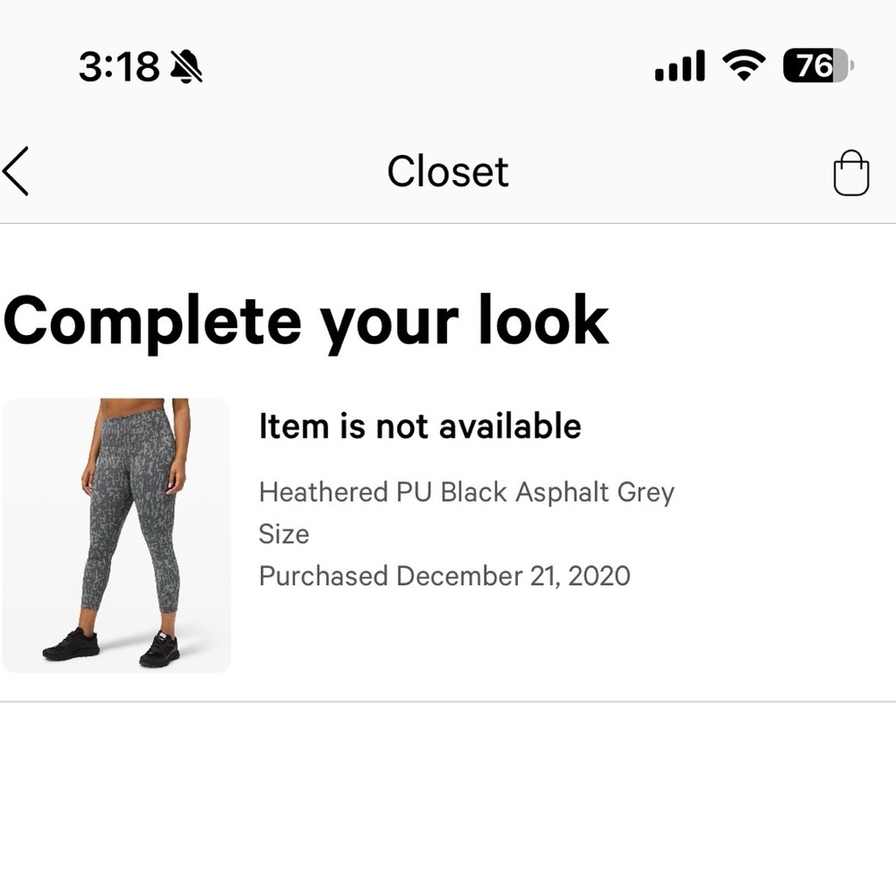 Lululemon Wonder Train Gray Patterned Leggings - image 5